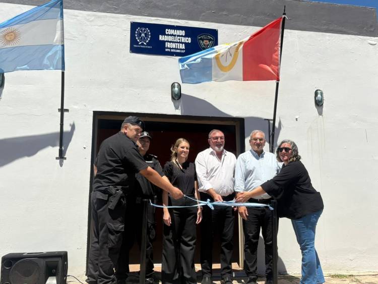 Quedó inaugurada la nueva base del Comando Radioeléctrico en Frontera