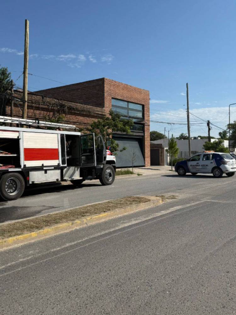 Las Varillas: una persona resultó con quemaduras tras incendio en una vivienda 