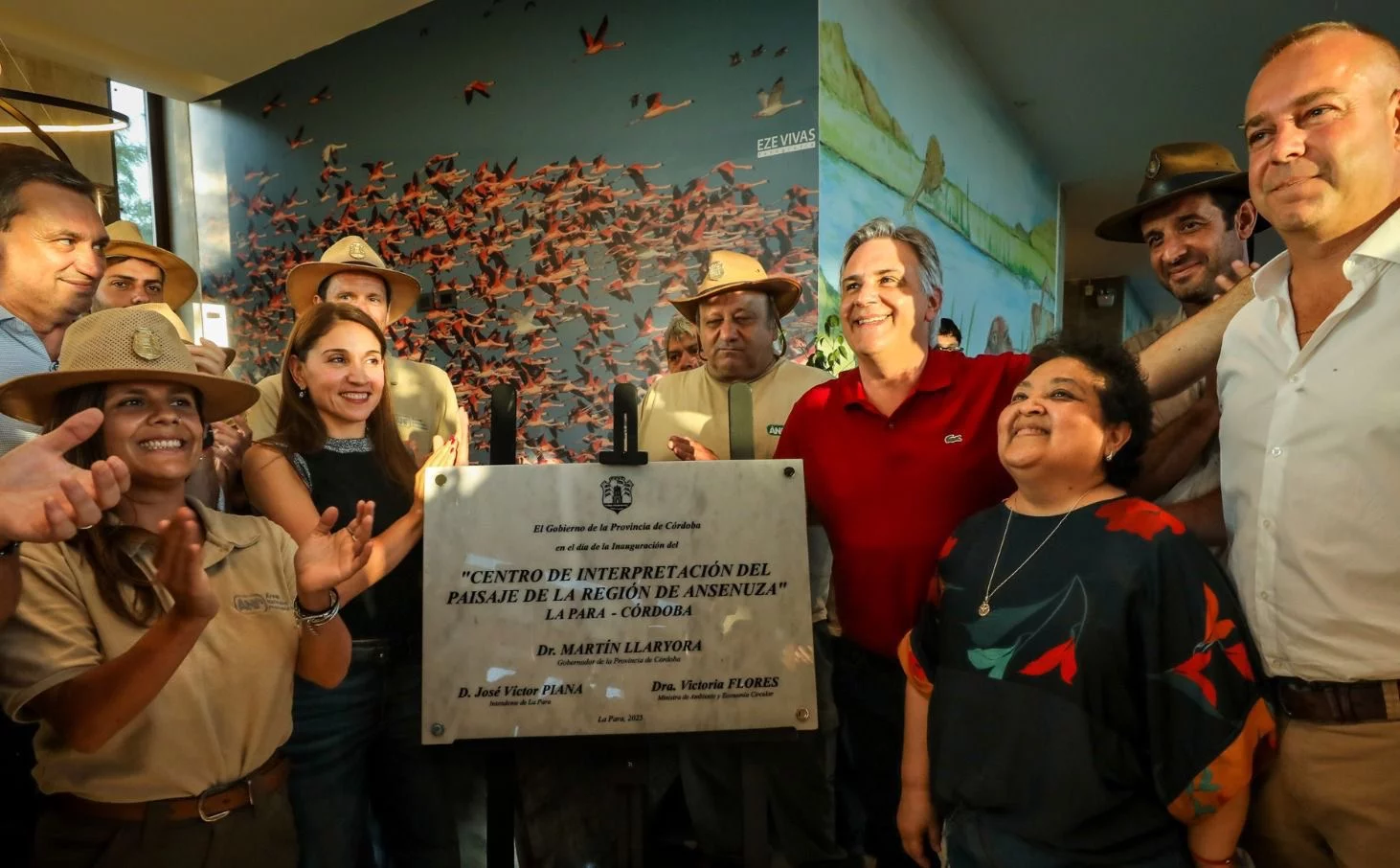 Llaryora inauguró el Centro de Interpretación de Ansenuza