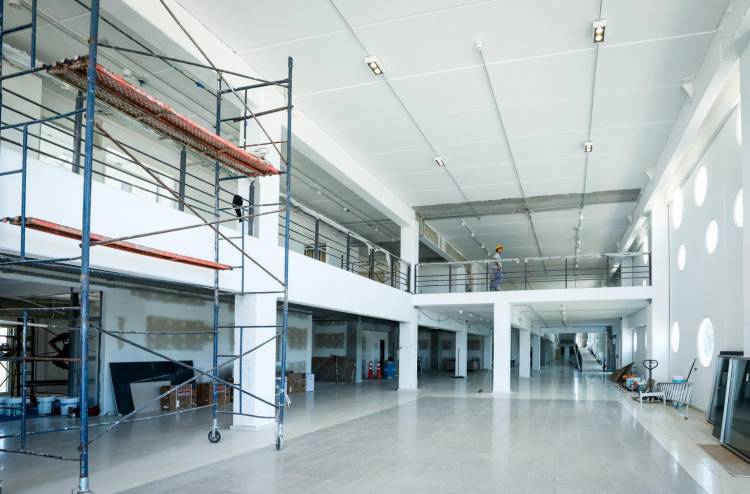 San Francisco: La nueva sede de la Universidad Provincial ya tiene un 83 %avance