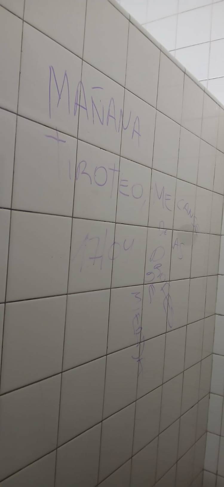 Identifican a tres alumnos por amenazas en el Colegio Sam Martin 