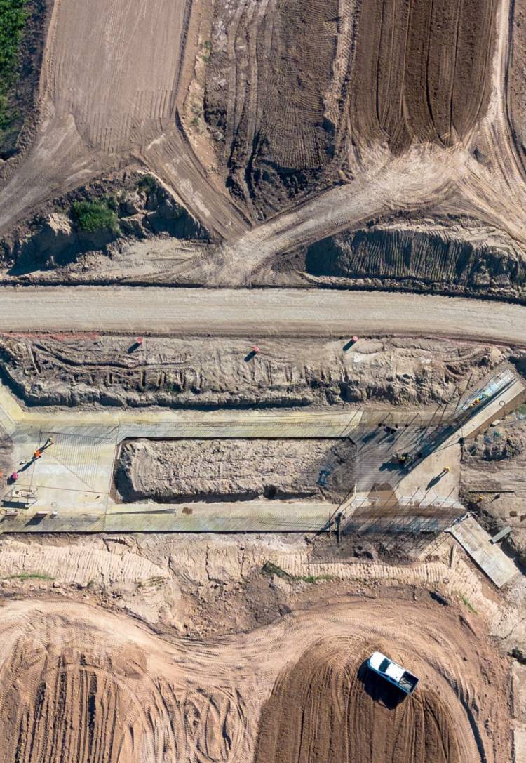 La Autopista Ruta 19 avanza con frentes de obra activos en distintos puntos del trazado